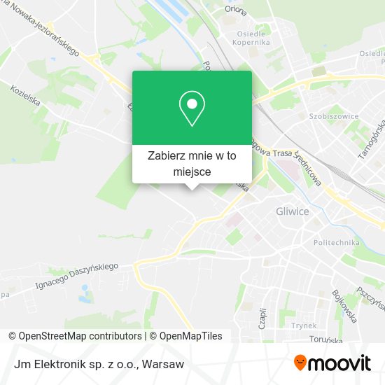 Mapa Jm Elektronik sp. z o.o.