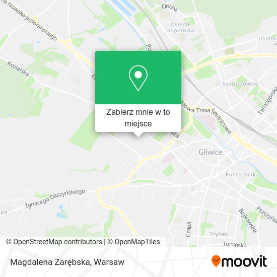 Mapa Magdalena Zarębska