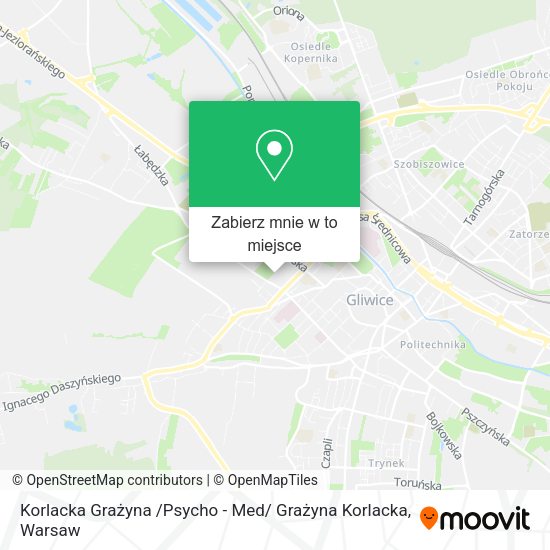 Mapa Korlacka Grażyna /Psycho - Med/ Grażyna Korlacka