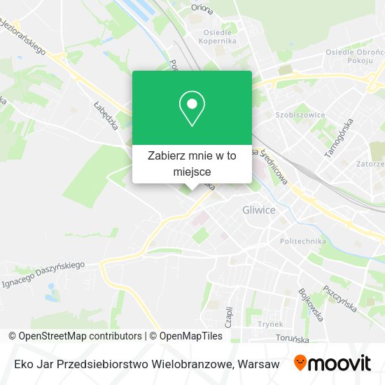 Mapa Eko Jar Przedsiebiorstwo Wielobranzowe