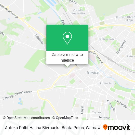 Mapa Apteka Polbi Halina Biernacka Beata Polus