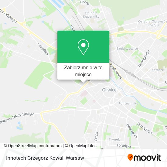 Mapa Innotech Grzegorz Kowal