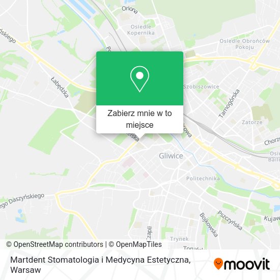 Mapa Martdent Stomatologia i Medycyna Estetyczna