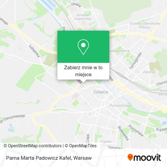 Mapa Pama Marta Padowicz Kafel