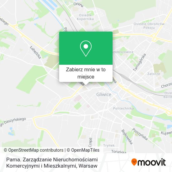 Mapa Pama. Zarządzanie Nieruchomościami Komercyjnymi i Mieszkalnymi