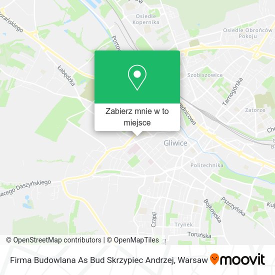 Mapa Firma Budowlana As Bud Skrzypiec Andrzej