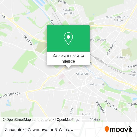 Mapa Zasadnicza Zawodowa nr 5