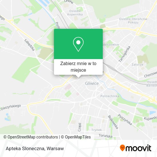 Mapa Apteka Sloneczna