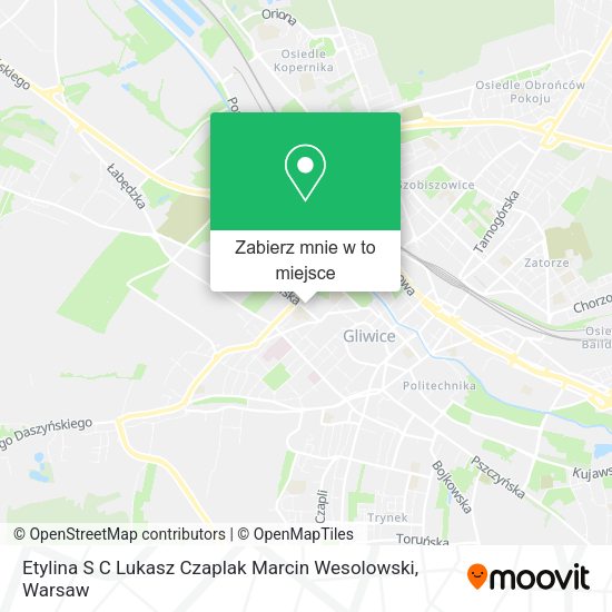 Mapa Etylina S C Lukasz Czaplak Marcin Wesolowski