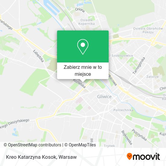 Mapa Kreo Katarzyna Kosok