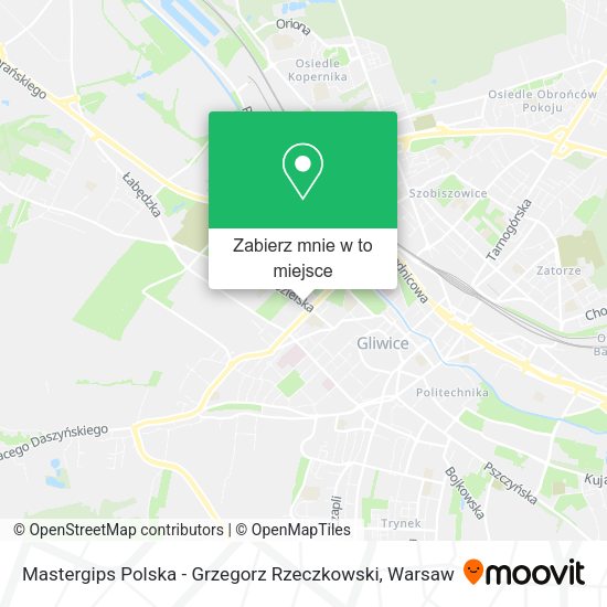 Mapa Mastergips Polska - Grzegorz Rzeczkowski