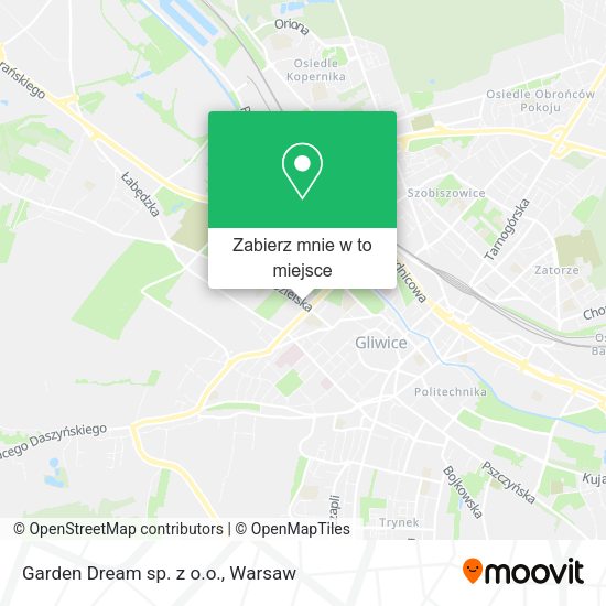 Mapa Garden Dream sp. z o.o.