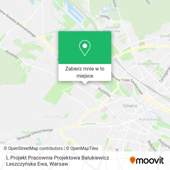 Mapa L Projekt Pracownia Projektowa Balukiewicz Leszczyńska Ewa