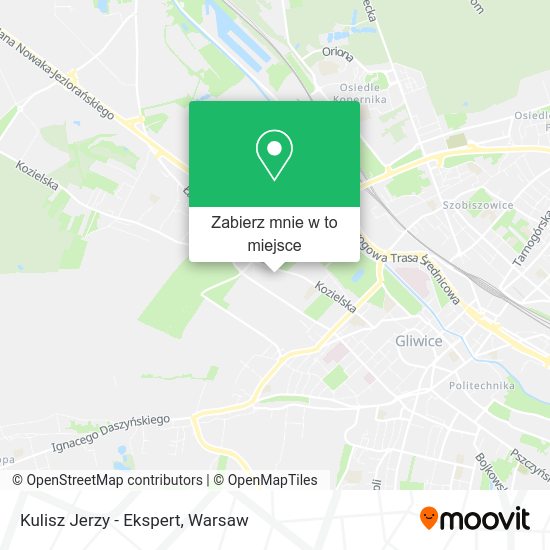 Mapa Kulisz Jerzy - Ekspert