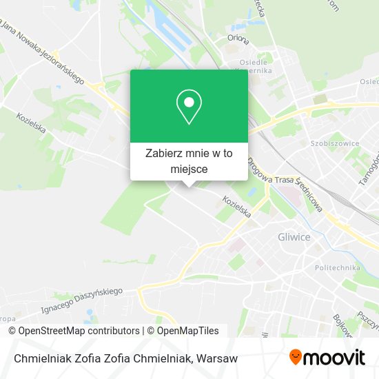 Mapa Chmielniak Zofia Zofia Chmielniak