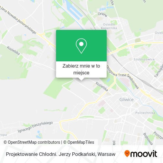 Mapa Projektowanie Chłodni. Jerzy Podkański