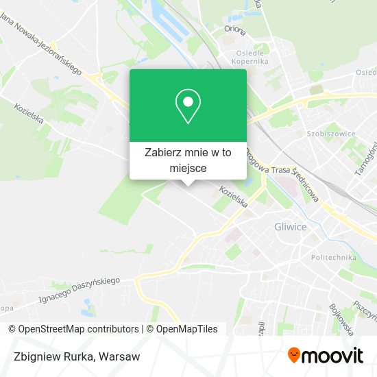 Mapa Zbigniew Rurka