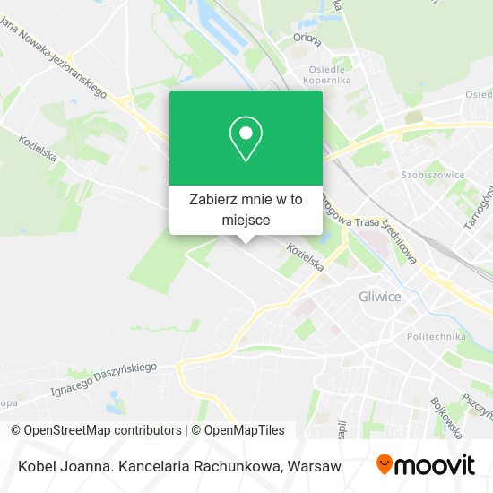 Mapa Kobel Joanna. Kancelaria Rachunkowa