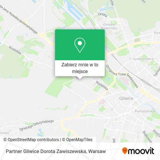 Mapa Partner Gliwice Dorota Zawiszewska