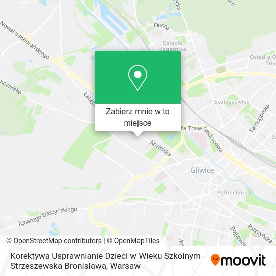 Mapa Korektywa Usprawnianie Dzieci w Wieku Szkolnym Strzeszewska Bronislawa