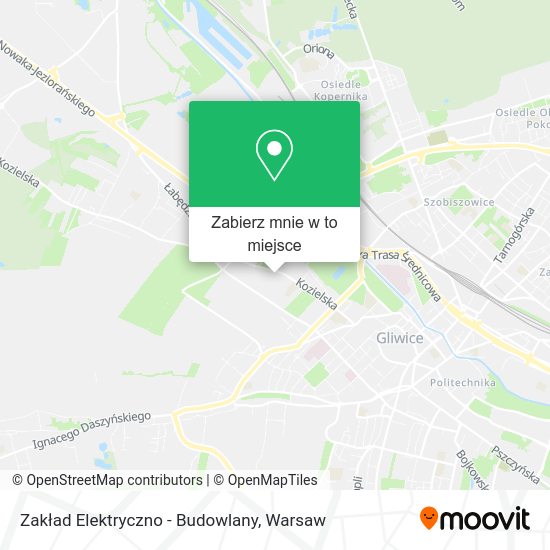 Mapa Zakład Elektryczno - Budowlany