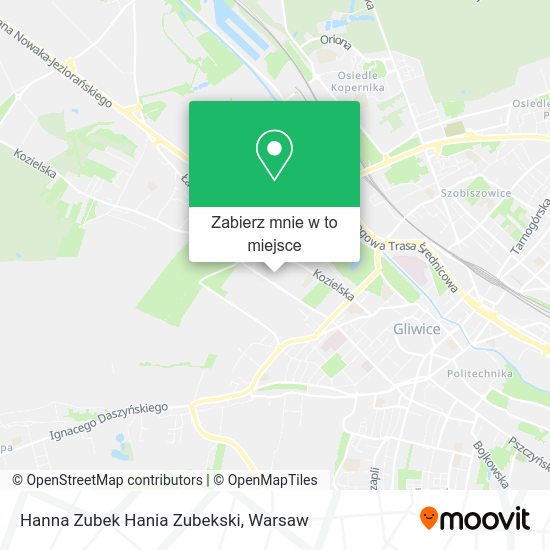 Mapa Hanna Zubek Hania Zubekski