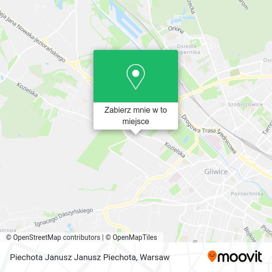 Mapa Piechota Janusz Janusz Piechota