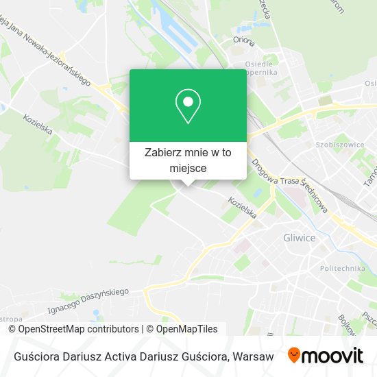 Mapa Guściora Dariusz Activa Dariusz Guściora