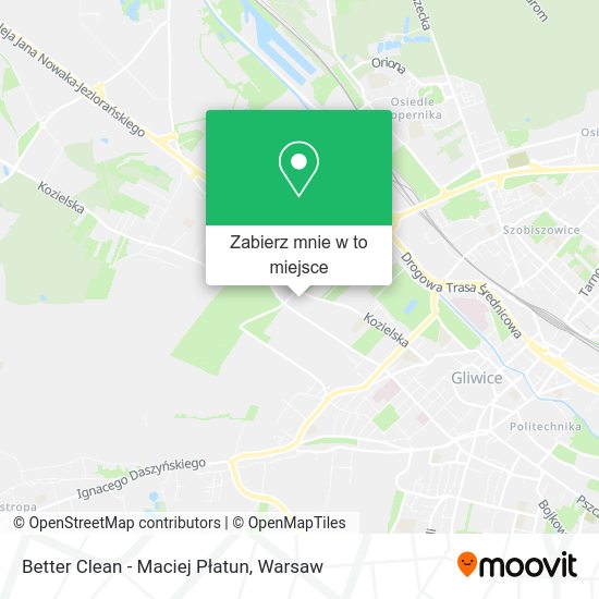 Mapa Better Clean - Maciej Płatun