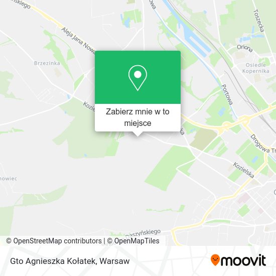 Mapa Gto Agnieszka Kołatek