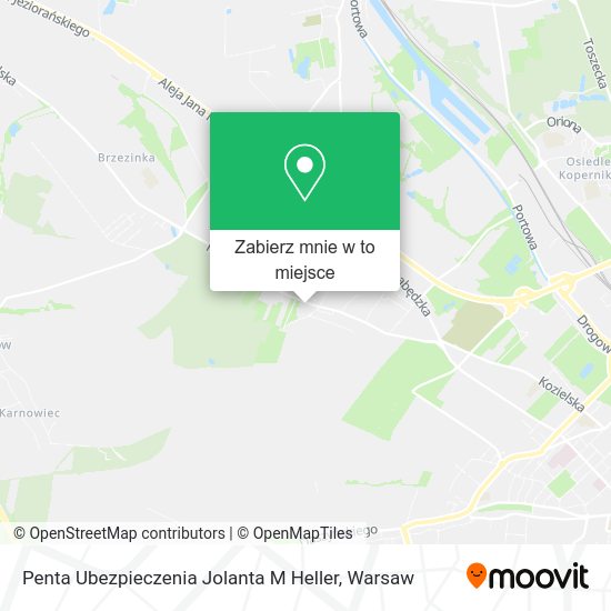 Mapa Penta Ubezpieczenia Jolanta M Heller