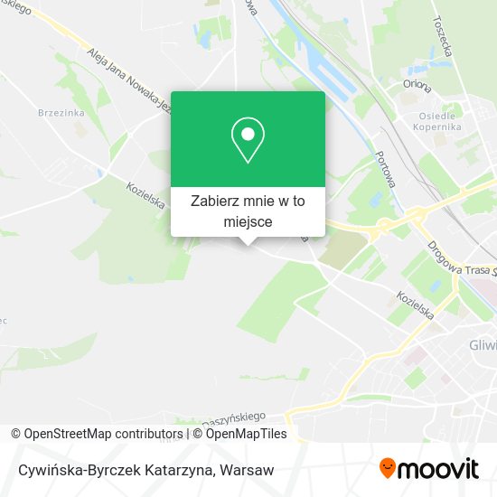 Mapa Cywińska-Byrczek Katarzyna