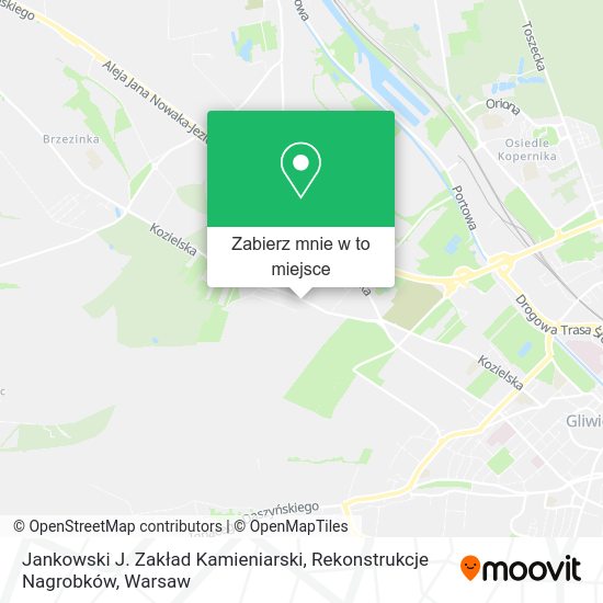 Mapa Jankowski J. Zakład Kamieniarski, Rekonstrukcje Nagrobków