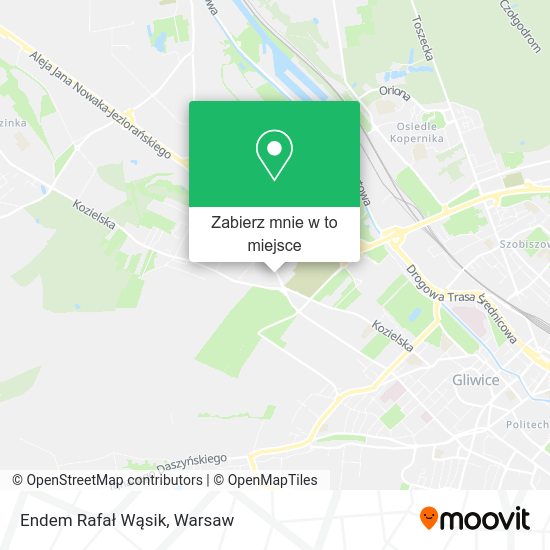 Mapa Endem Rafał Wąsik