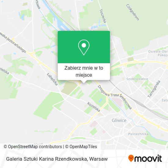 Mapa Galeria Sztuki Karina Rzendkowska