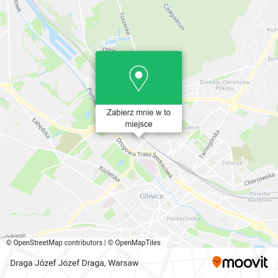 Mapa Draga Józef Józef Draga