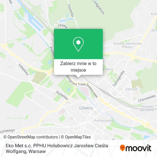 Mapa Eko Met s.c. PPHU Hołubowicz Jarosław Cieśla Wolfgang