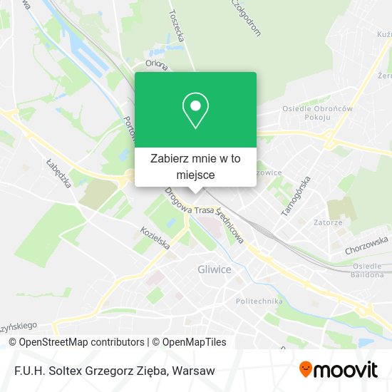 Mapa F.U.H. Soltex Grzegorz Zięba