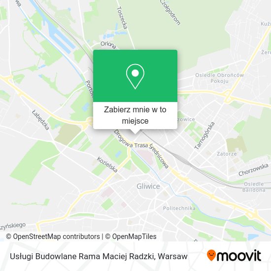 Mapa Usługi Budowlane Rama Maciej Radzki