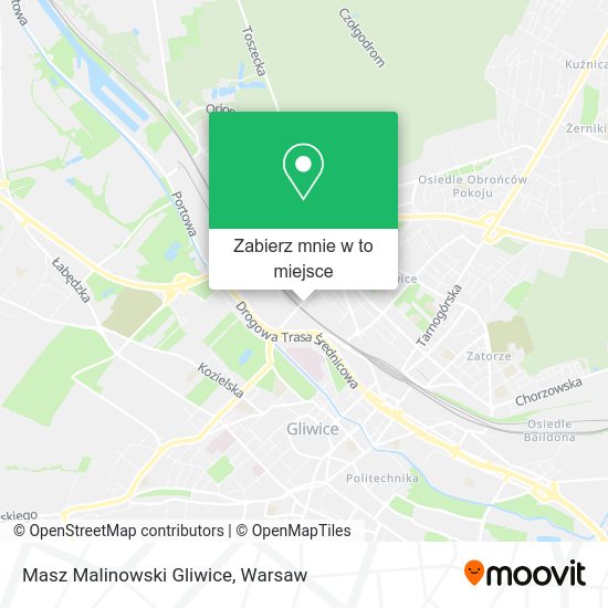 Mapa Masz Malinowski Gliwice