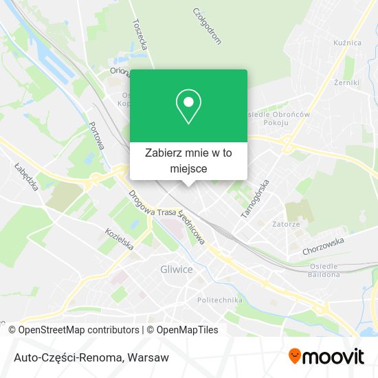 Mapa Auto-Części-Renoma