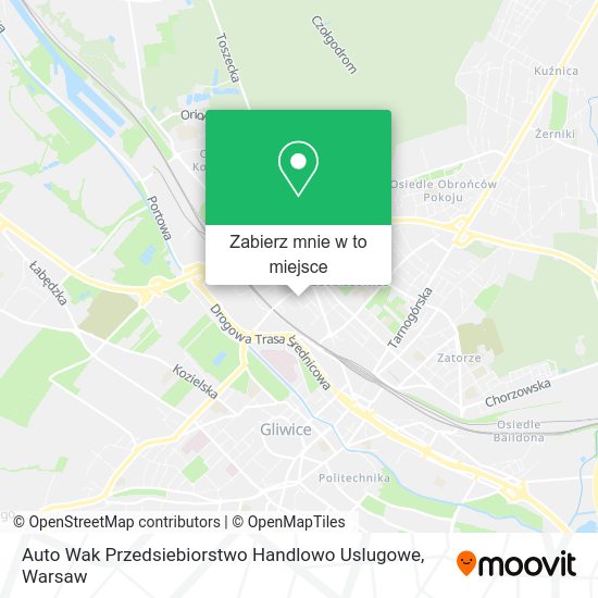 Mapa Auto Wak Przedsiebiorstwo Handlowo Uslugowe