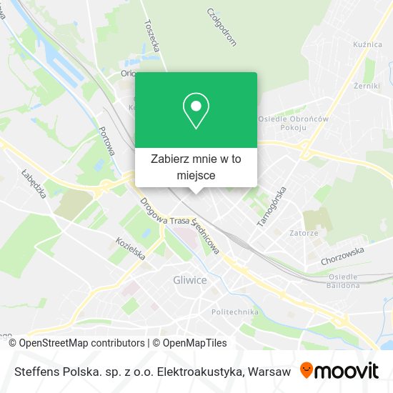 Mapa Steffens Polska. sp. z o.o. Elektroakustyka