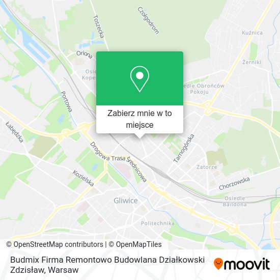 Mapa Budmix Firma Remontowo Budowlana Działkowski Zdzisław