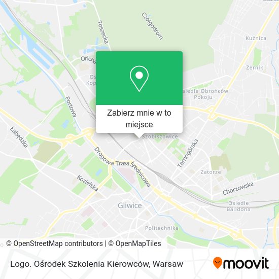 Mapa Logo. Ośrodek Szkolenia Kierowców