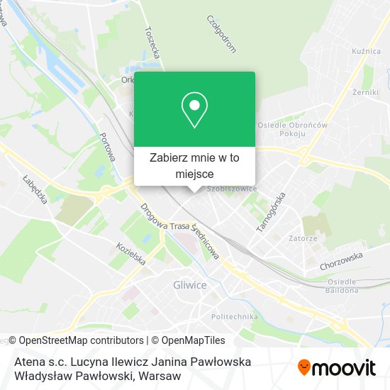 Mapa Atena s.c. Lucyna Ilewicz Janina Pawłowska Władysław Pawłowski