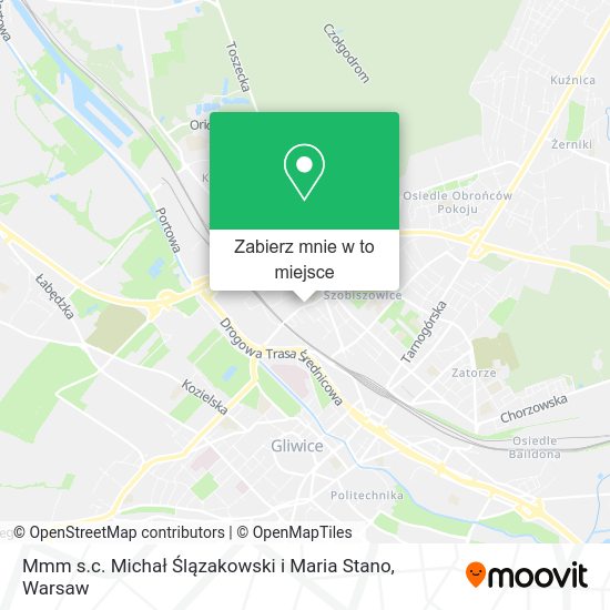 Mapa Mmm s.c. Michał Ślązakowski i Maria Stano