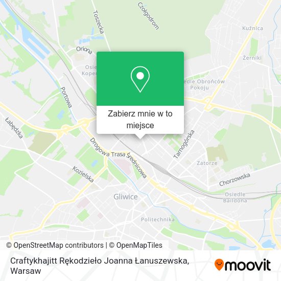 Mapa Craftykhajitt Rękodzieło Joanna Łanuszewska