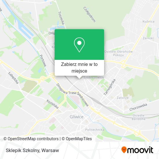 Mapa Sklepik Szkolny