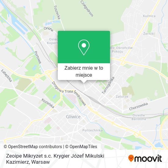 Mapa Zeoipe Mikryzet s.c. Krygier Józef Mikulski Kazimierz